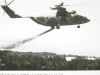 A Soviet Mi-26 Halo helicopter participating in the Chernobyl nuclear reactor clean-up operation.